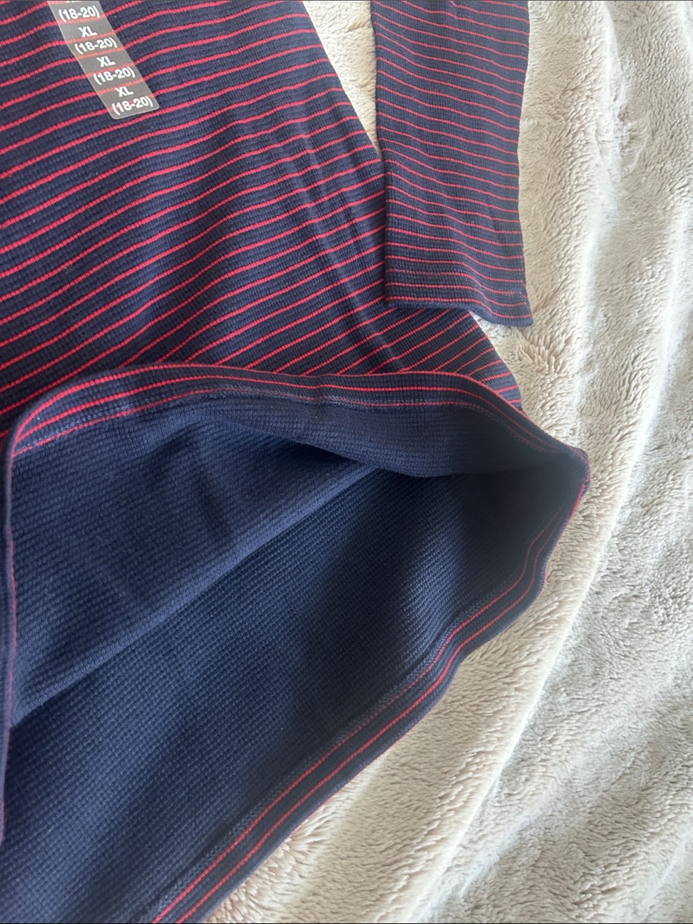 NWT Polo Ralph Lauren boys striped henley - Picture 8 of 13